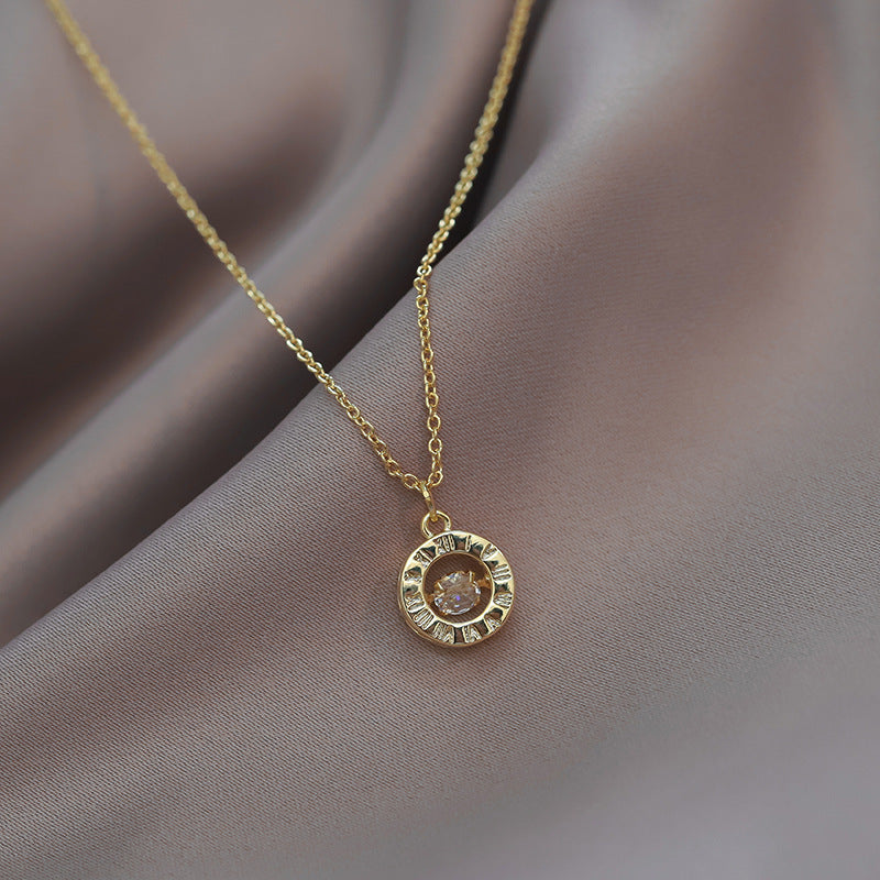 New Fashion Trending Cold Style Personalized Bow Sweet Geometry Necklace