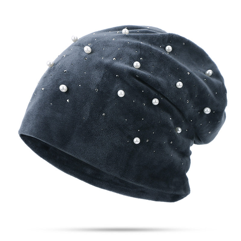 Flannel Confinement Cap Outdoor Warm Cap