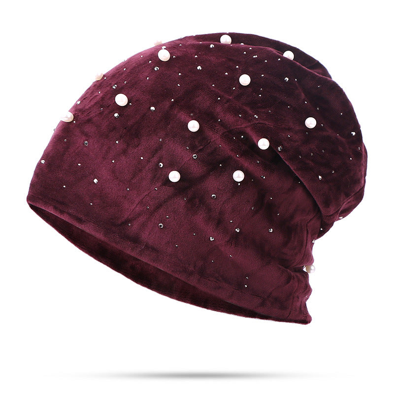 Flannel Confinement Cap Outdoor Warm Cap