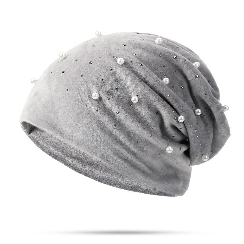 Flannel Confinement Cap Outdoor Warm Cap