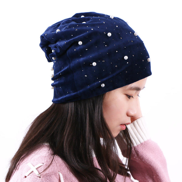 Flannel Confinement Cap Outdoor Warm Cap