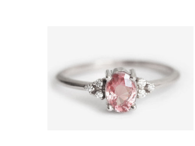 Alloy Inlaid Artificial Gem Geometric Insert Gemstones Diamond Ring