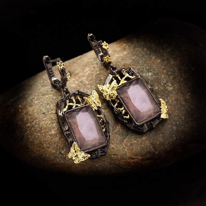 Baroque Palace Retro Luxury Natural Gemstones