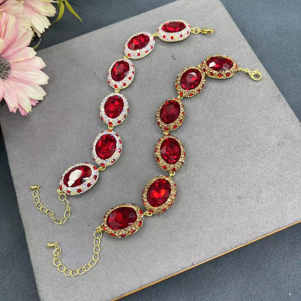 Crystal Bracelet Fashion Trending Inlaid With Full Diamond