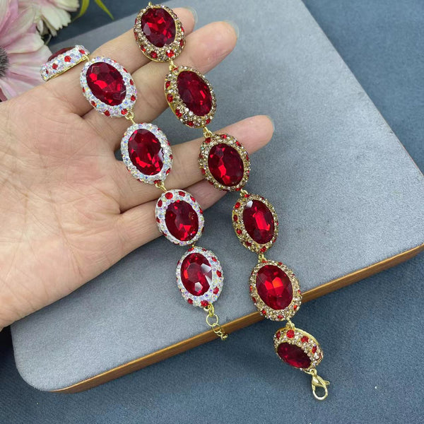 Crystal Bracelet Fashion Trending Inlaid With Full Diamond